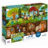 Puzzle 2x24 el. Nad ziemią i pod ziemią, Calypto