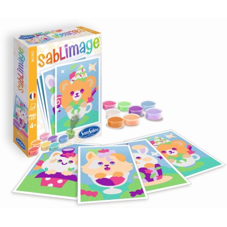 Sablimage Mini Kawaii 4 obrazki piaskowe +4, SentoSphere