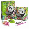 Zestaw kreatywny obraz z diamentami Panda +8, SentoSphere