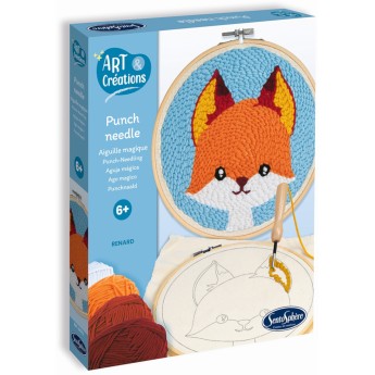 Punch needle Lisek – haft pętelkowy SentoSphere