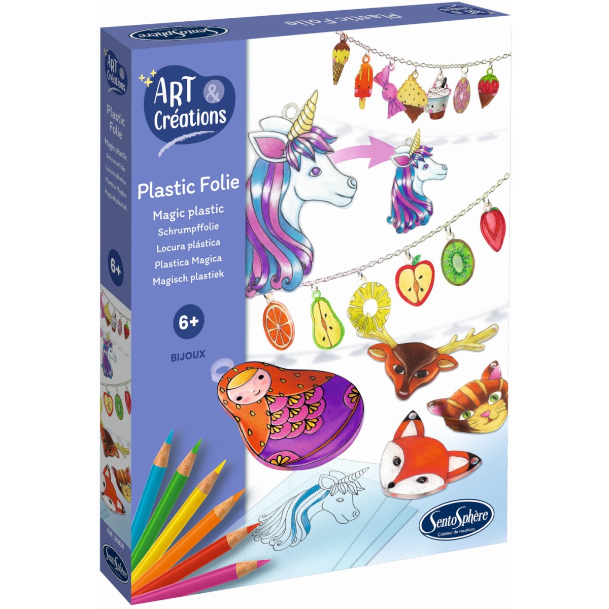 Magiczny Plastik Biżuteria do robienia dla 6 latki, SentoSphere