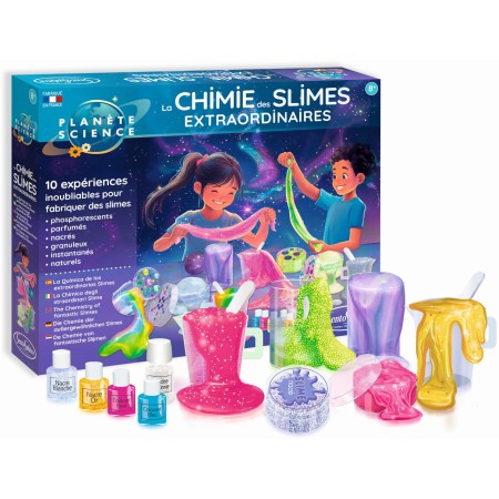 Zestaw do robienia NIEZWYKŁYCH mas żelowych Slime +8, SentoSphere