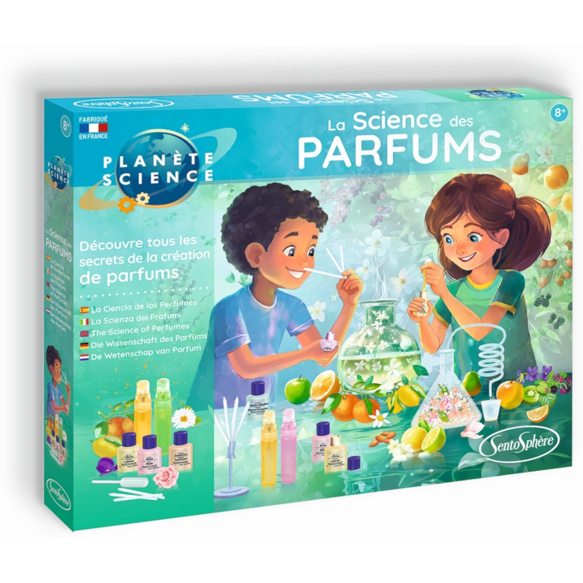 Zestaw do robienia perfum Nauka o Perfumach +8, SentoSphere