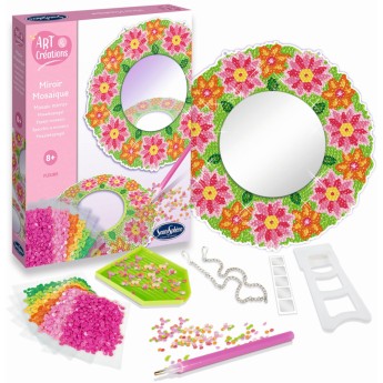 SentoSphere Lustro w kwiatach do zdobienia diamentami +8