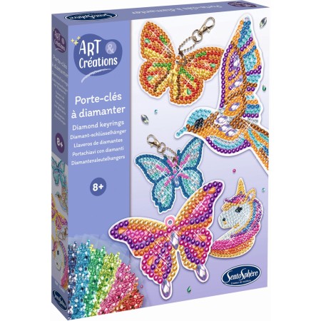 SentoSphere Breloczki do zdobienia diamentami +8