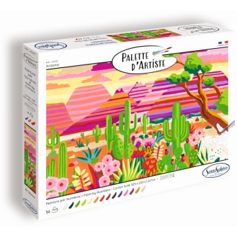 Malowanie po numerach "Arizona" podobrazie 25 x 32,5