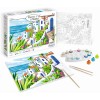 Malowanie po numerach "Riviera" podobrazie 25 x 32,5