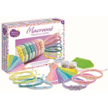 Bransoletki z makramy do robienia zestaw SentoSphere 80003