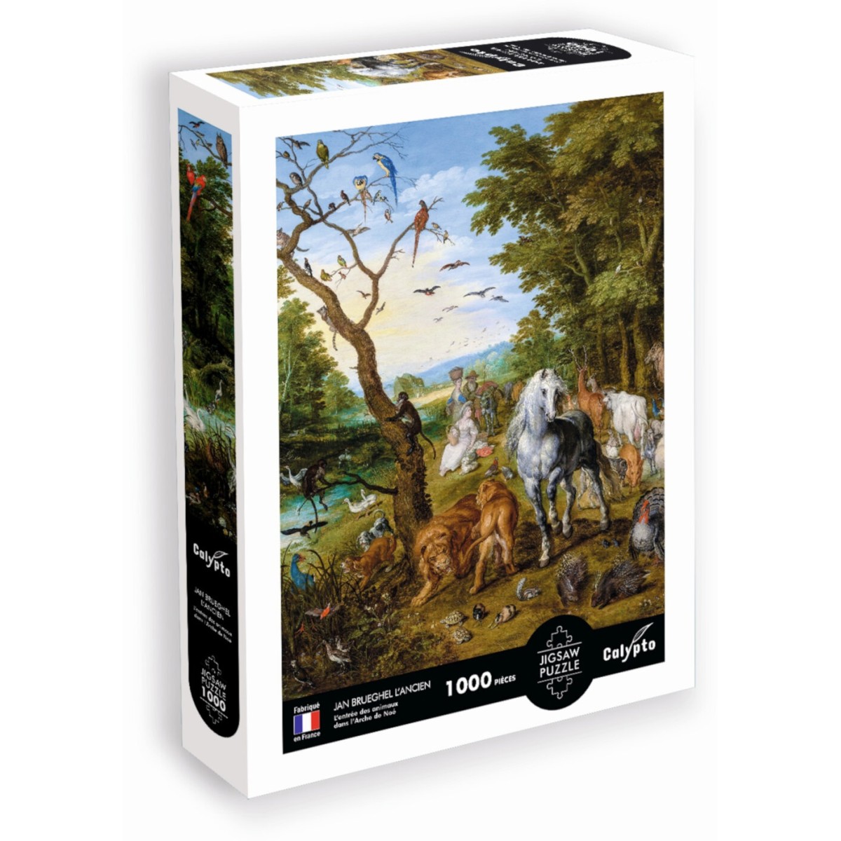 Puzzle 1000 Noe Prowadzi Zwierzęta do Arki (Brueghel), Calypto