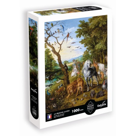 Puzzle 1000 Noe Prowadzi Zwierzęta do Arki (Brueghel), Calypto
