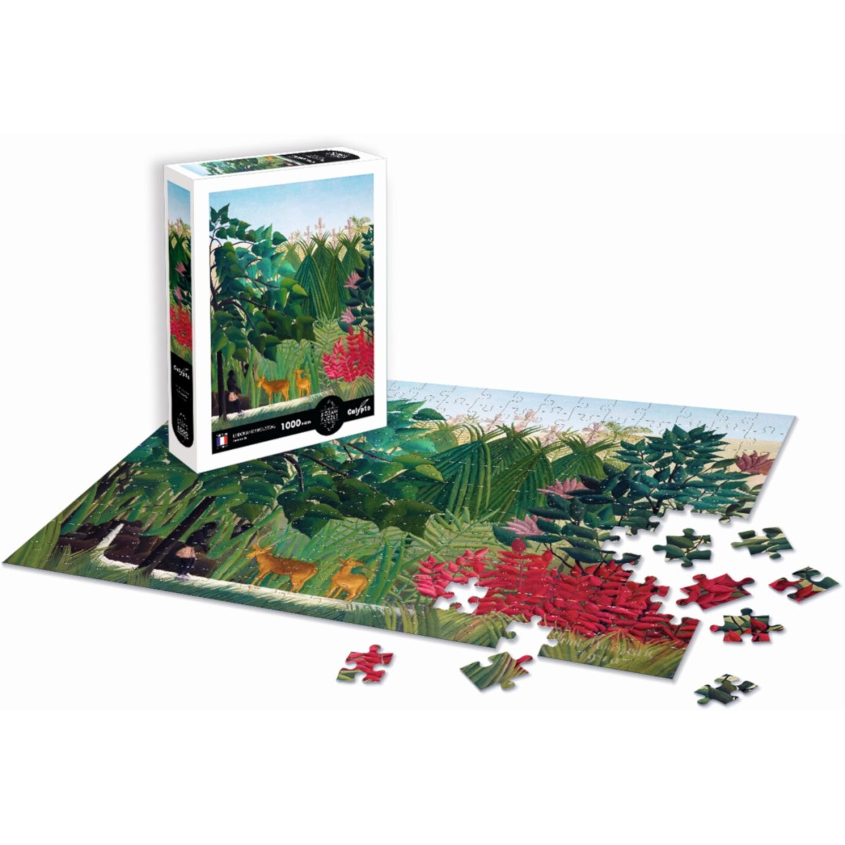 Puzzle 1000 Wodospad (Rousseau), Calypto