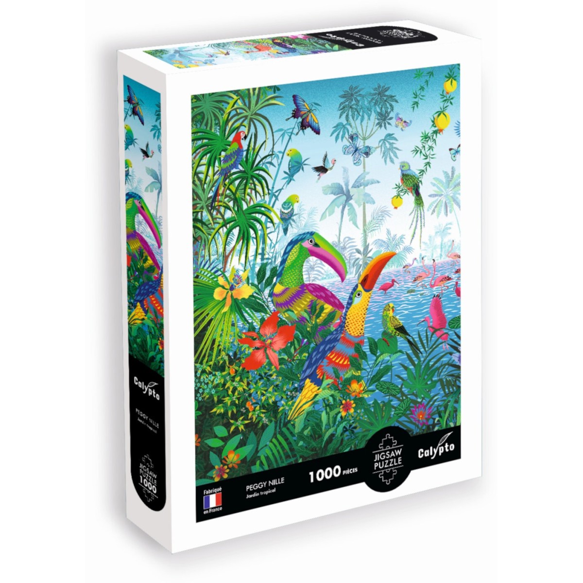 Puzzle 1000 Ogród Tropikalny (Nille), Calypto