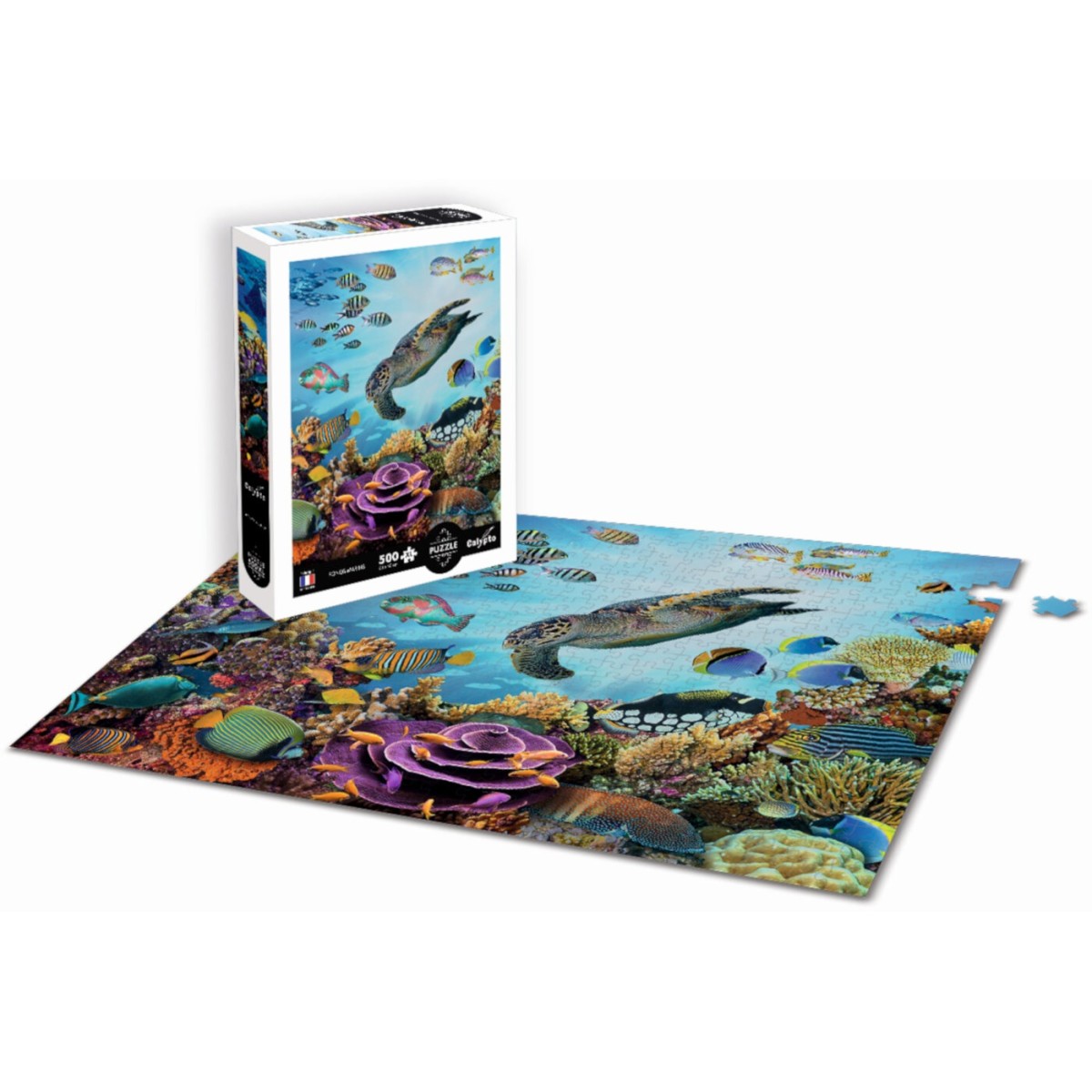 Puzzle 500 elementów XL Głębiny Morskie, Calypto