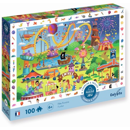 Puzzle obserwacyjne 100 Wesołe Miasteczko, Calypto