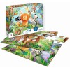 Puzzle 2x24 elementy Dzikie Zwierzęta, Calypto