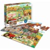 Puzzle 2x24 elementy Miasto i Farma, Calypto