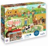 Puzzle 2x24 elementy Miasto i Farma, Calypto