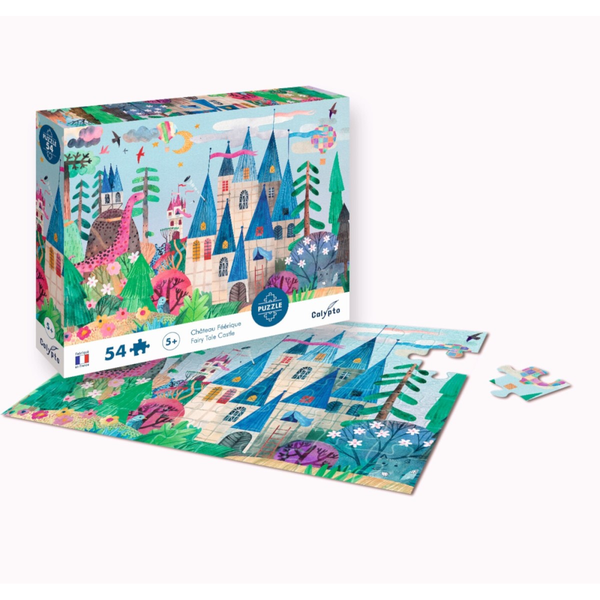 Puzzle 54 elementy Zaczarowany Zamek, Calypto