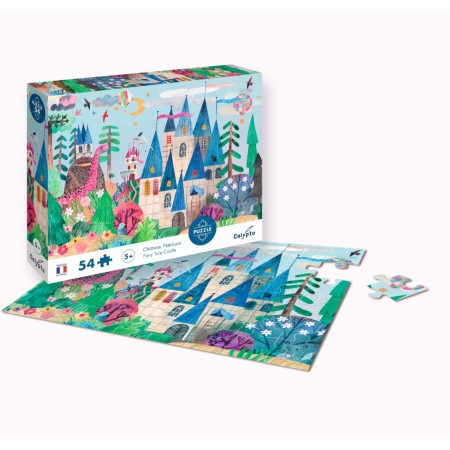 Puzzle 54 elementy Zaczarowany Zamek, Calypto