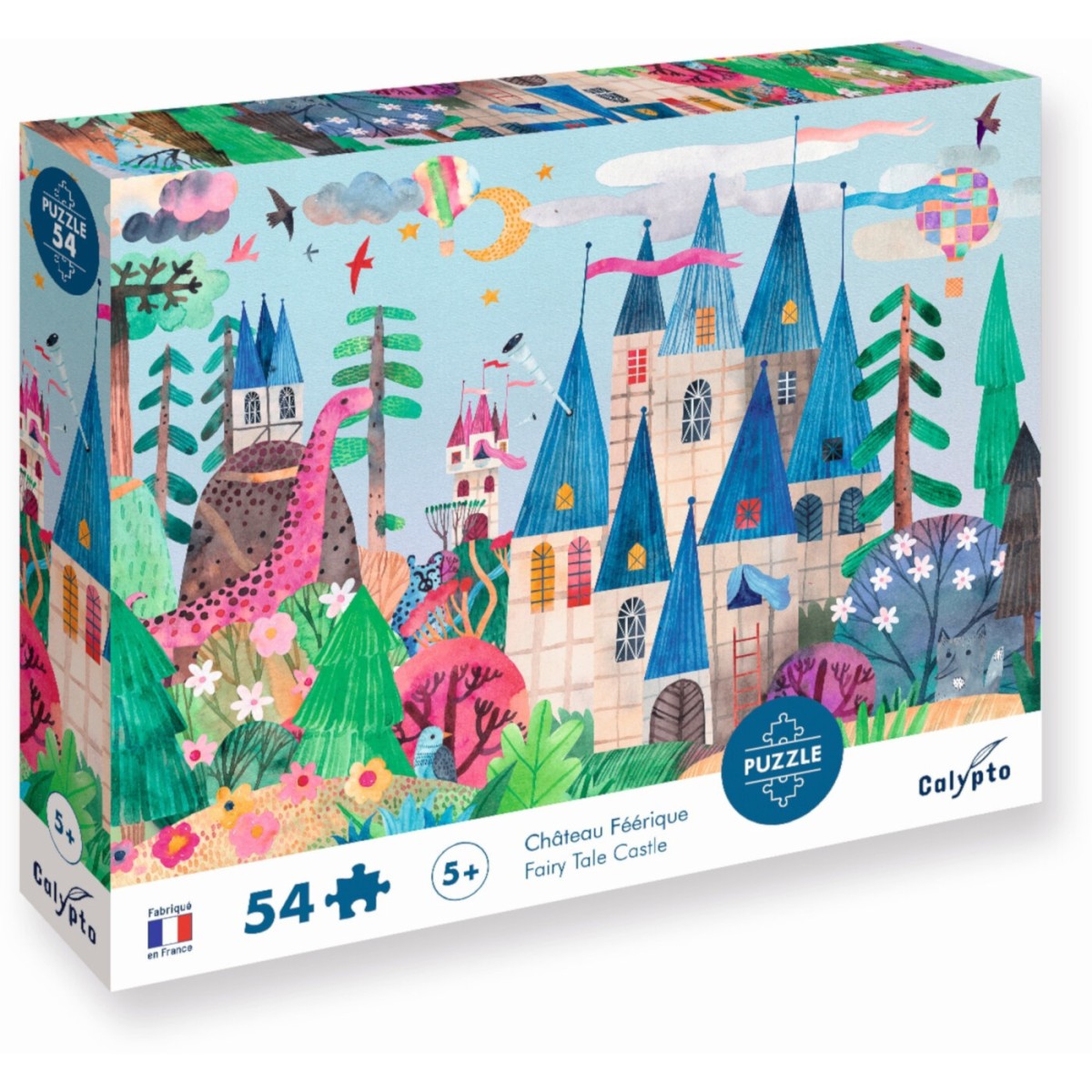 Puzzle 54 elementy Zaczarowany Zamek, Calypto