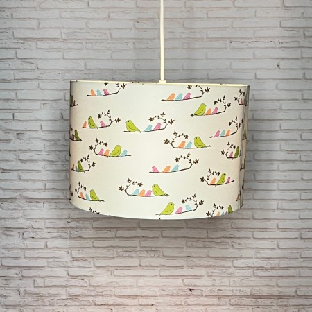 Abażur do lampy wiszącej Ptaszki kolorowe, Lamps & Co.