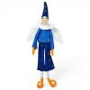 Lalka szmaciana haftowana Elf niebieski 60 cm, L'Oiseau Bateau
