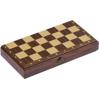 Szachy drewniane magnetyczne (wersja podróżna) – 7+ Goki