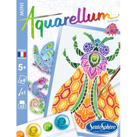 Malowanie akwarelami Zentangle Mini – 5+ SentoSphere