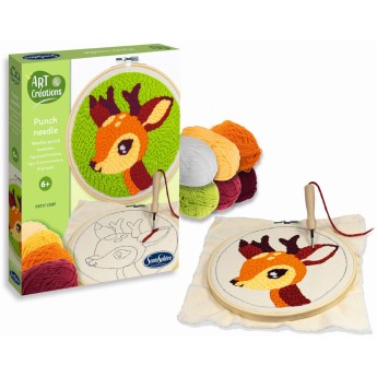 Punch needle Jelonek – haft pętelkowy SentoSphere