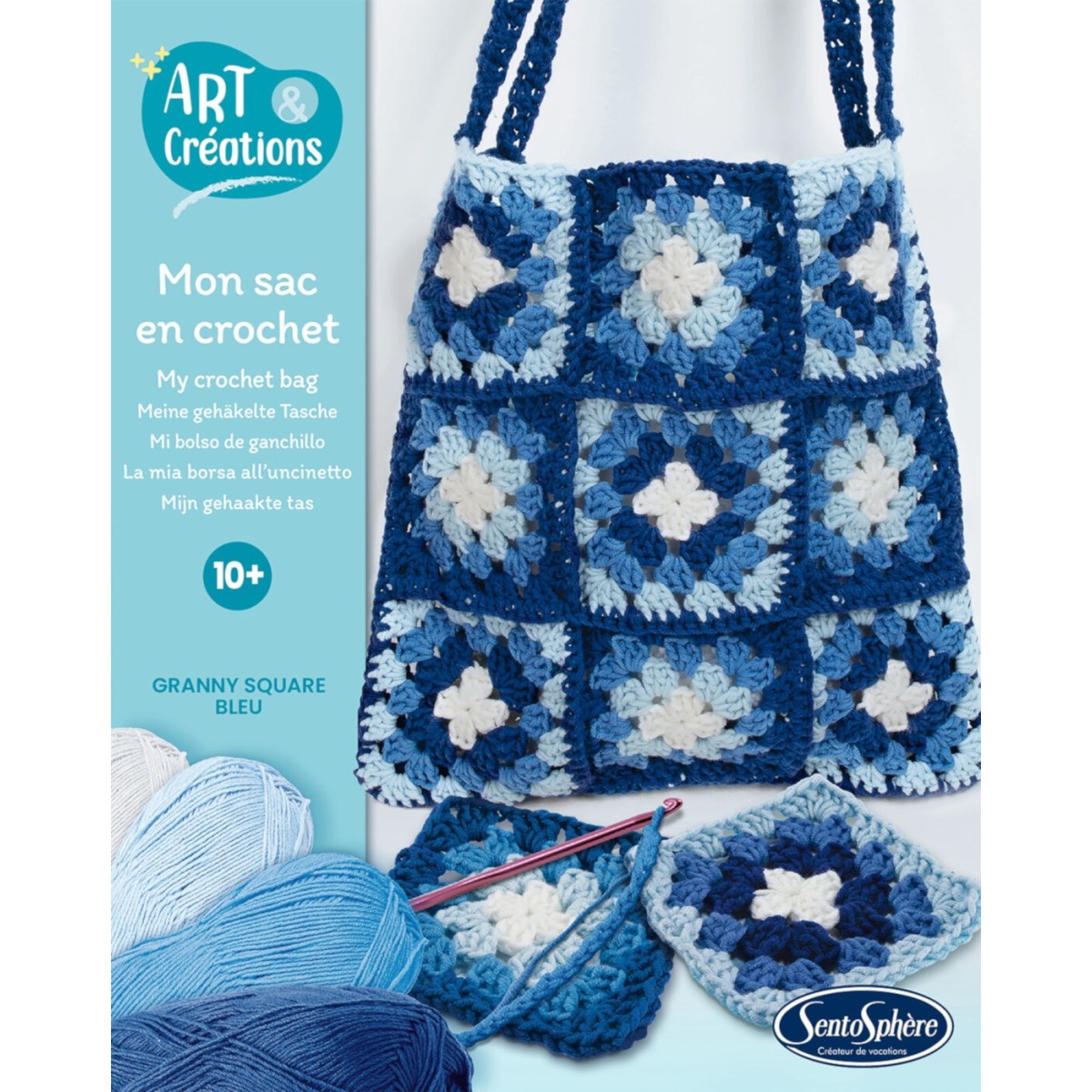 Szydełkowanie torby Patchwork – 10+ SentoSphere