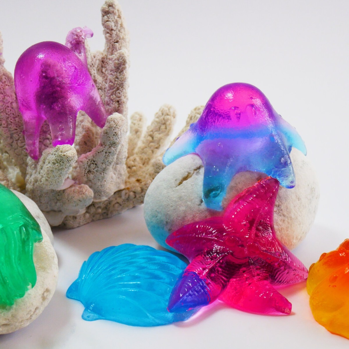 Zestaw do robienia mydełek żelowych Jelly Soap dla dzieci SentoSphere