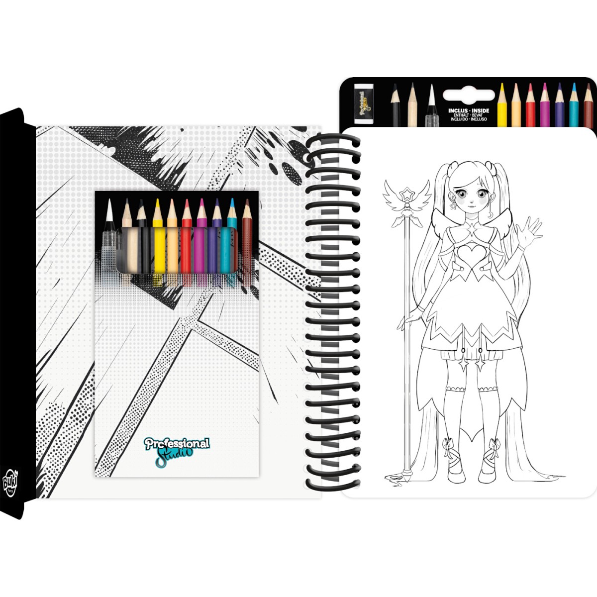 Szkicownik Manga i cosplay – 8+ Buki
