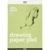 Blok papieru rysunkowego, A4, arkusz 210x297 mm, 120 g,