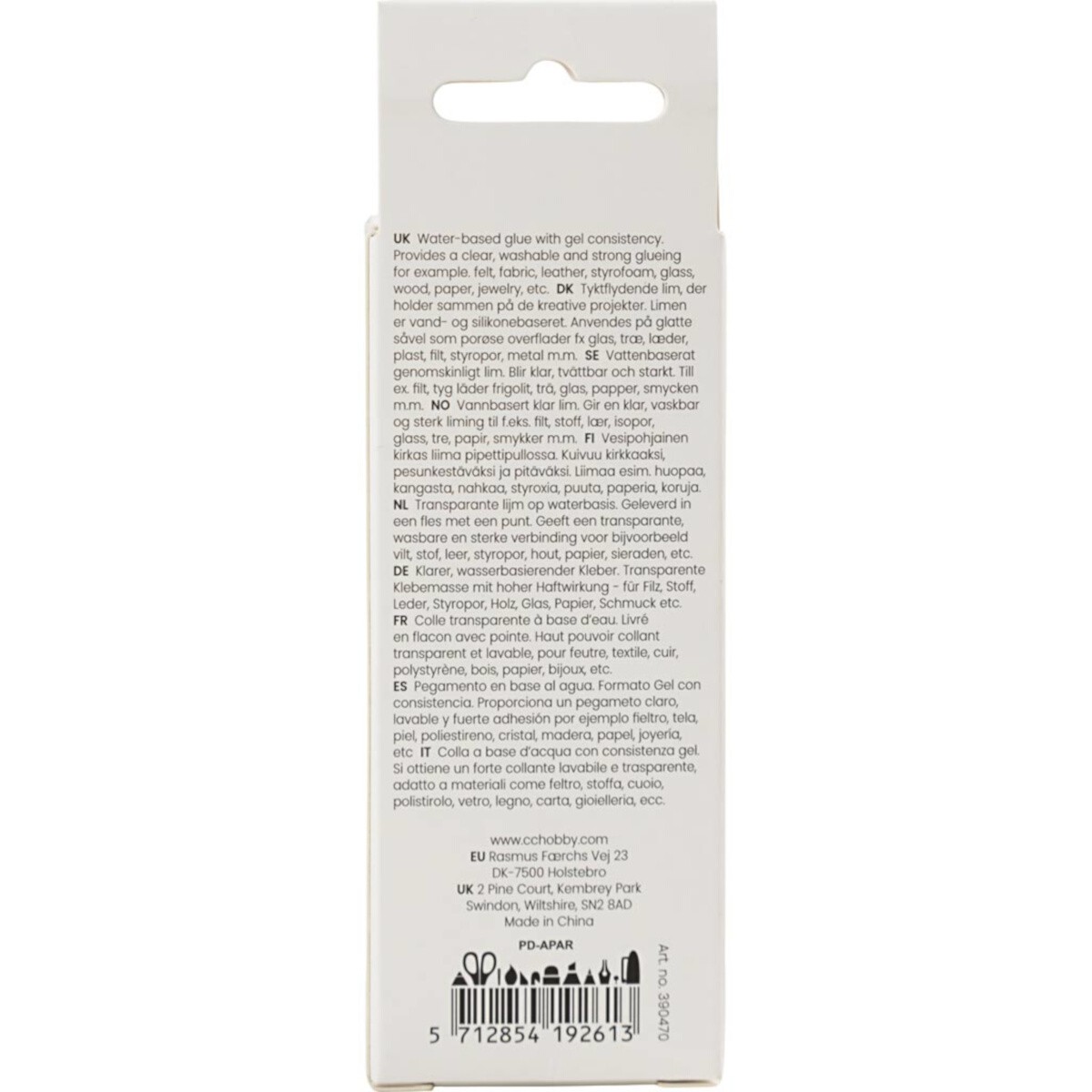 Klej uniwersalny, 27 ml/ 1 butelka