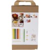 Zestaw startowy do rękodzieła Papier krepowy, różne kolory, 1