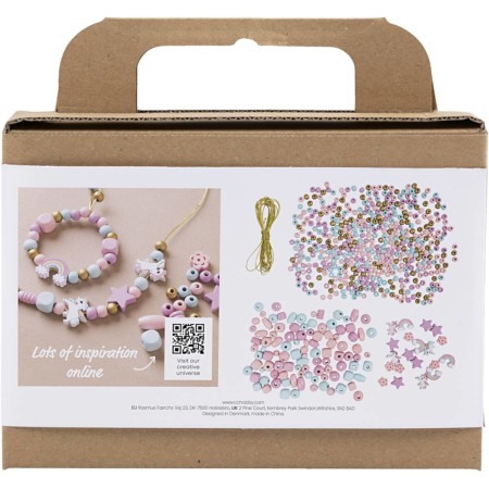 Mini Craft Mix Biżuteria, kolory pastelowe, 1 opakowanie