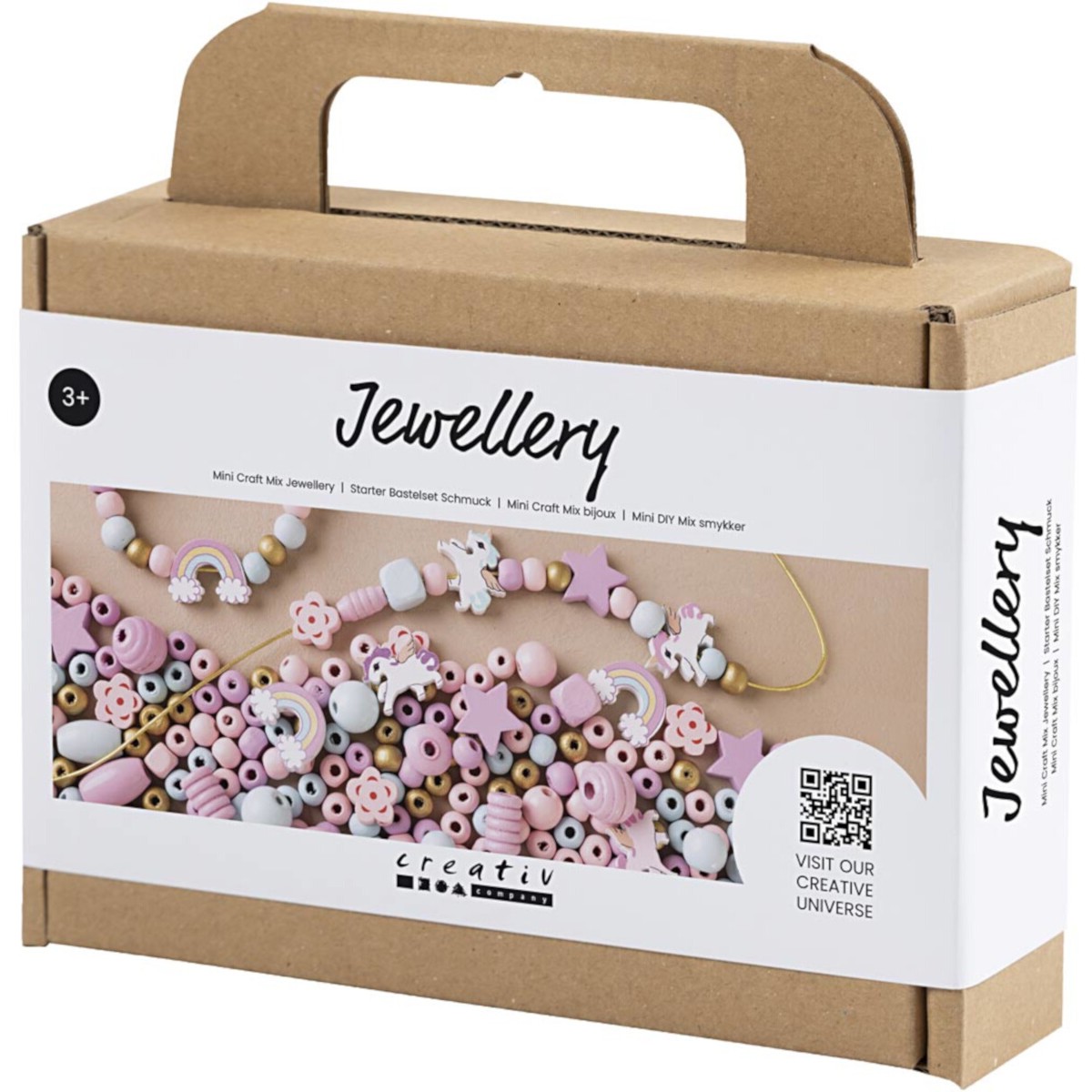 Mini Craft Mix Biżuteria, kolory pastelowe, 1 opakowanie