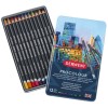 DERWENT – PROCOLOUR – Metalowe pudełko z 12 kredkami
