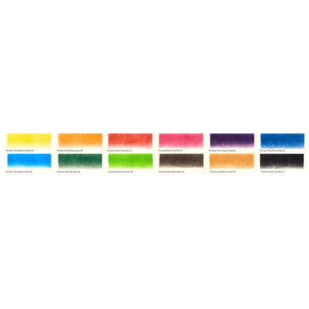 DERWENT – PROCOLOUR – Metalowe pudełko z 12 kredkami