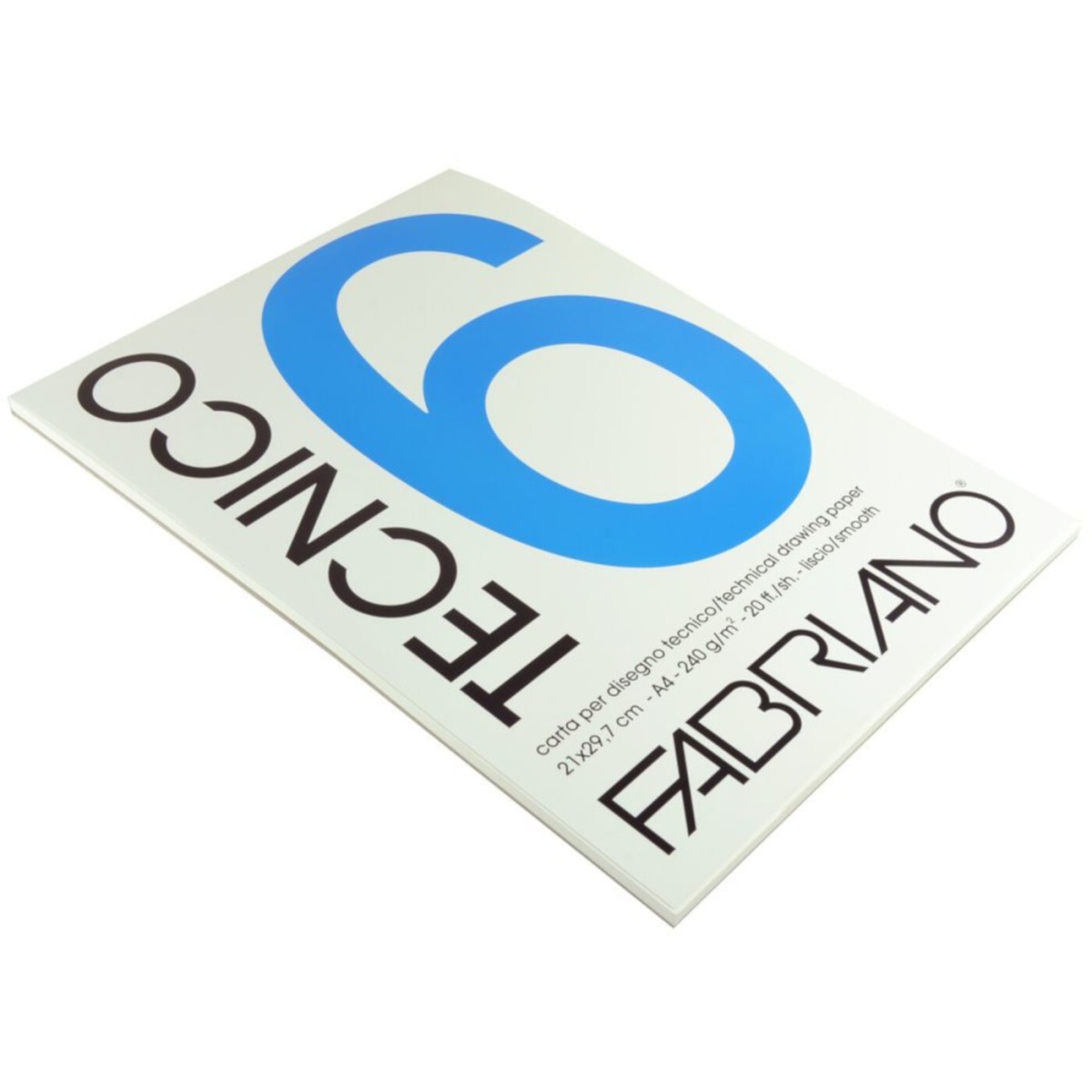 FABRIANO TECNICO 6 – blok 21x29,7 cm – 240 g/m² – 20 arkuszy gładkich