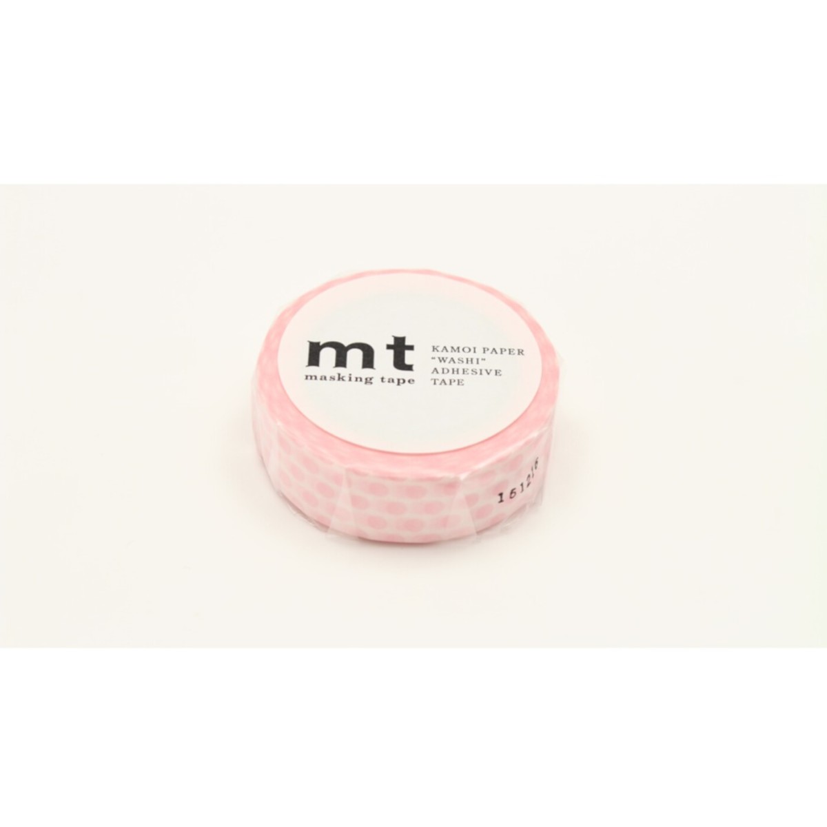 MT 1P Wzór w jasnoróżowe kropki / dot strawberry milk
