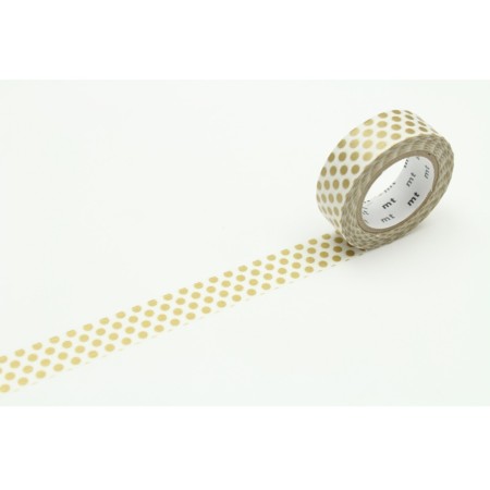 MT 1P Wzór w złote kropki / dot gold