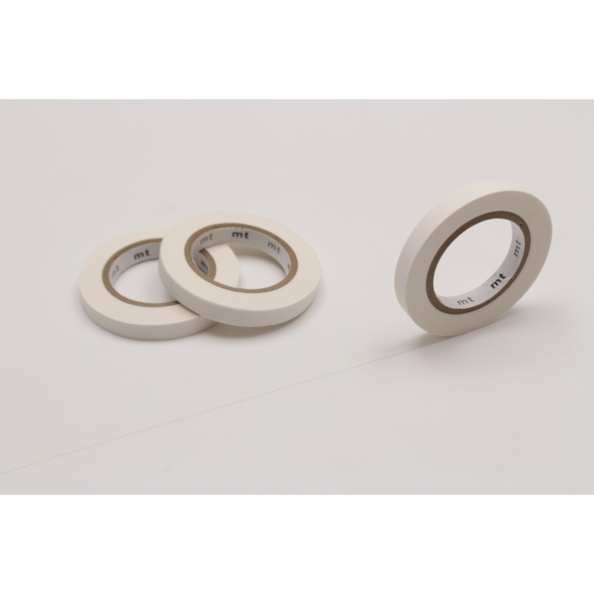 MT SLIM Zestaw 3 taśmy mt slim 6 mm jednolita biała / matte white
