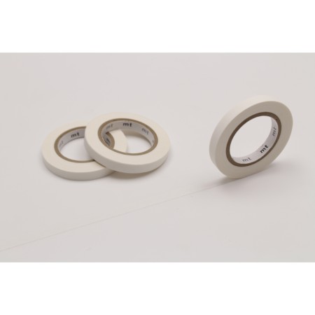 MT SLIM Zestaw 3 taśmy mt slim 6 mm jednolita biała / matte white