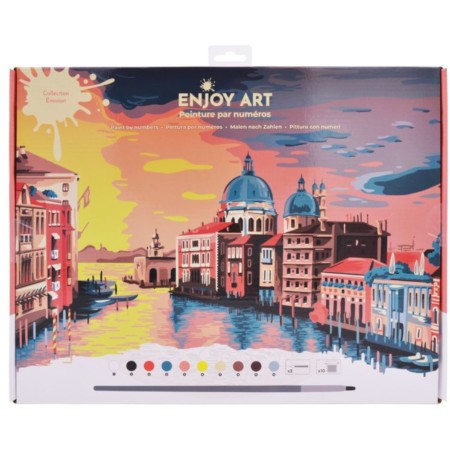 ENJOY ART – Malowanie po numerach 40x30 cm Wenecja