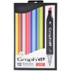 GRAPH'IT Zestaw 12 markerów - Classic Colors
