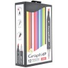 GRAPH'IT Zestaw 12 markerów - Classic Colors
