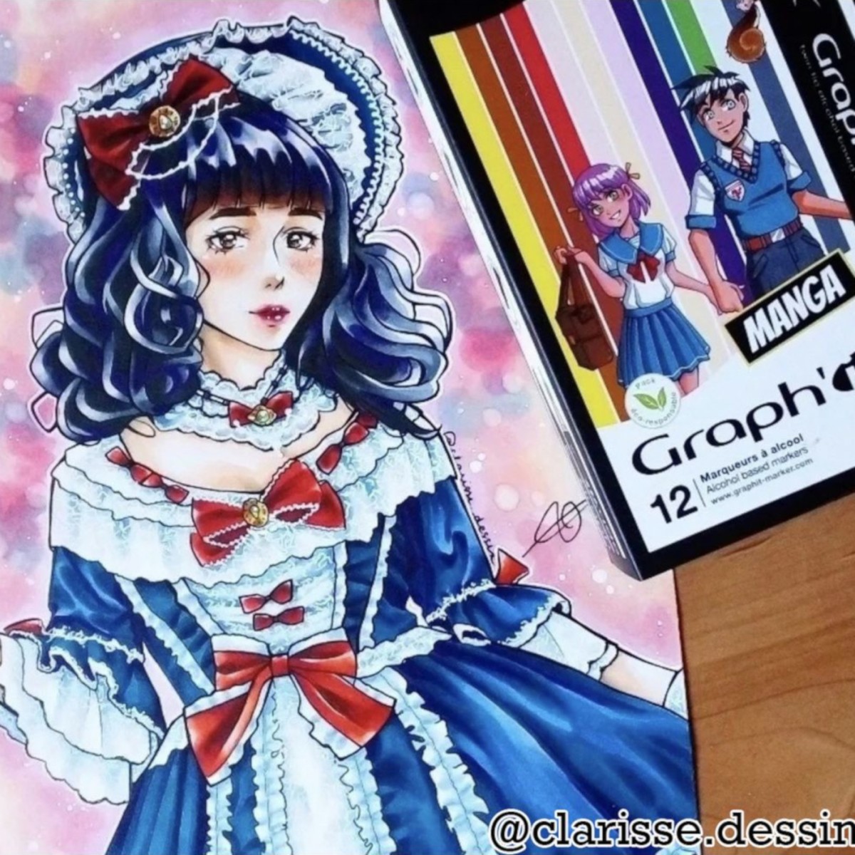GRAPH'IT Zestaw 12 markerów - Manga