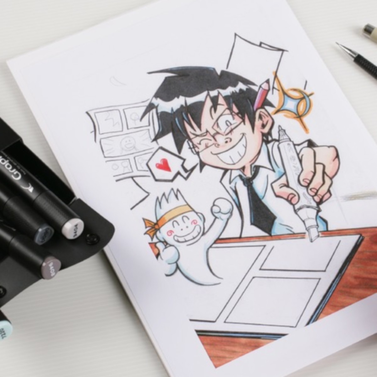 GRAPH'IT Zestaw 12 markerów - Manga