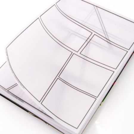 GRAPH'IT BLOK MANGA A5 300 g – 25 arkuszy + 6 kalki